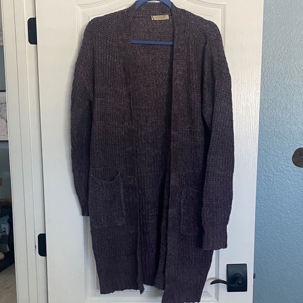 Active USA Deep Purple Women's Cardigan
